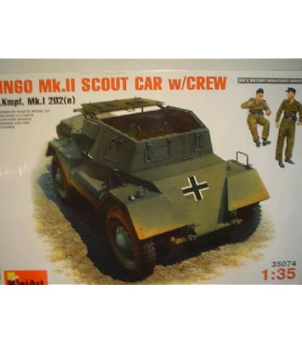 Amazon | ミニアート 1/35 ディンゴ イギリススカウトカーMk.3